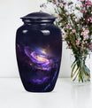 Classic 10 inch Galaxy Urn, a memorial funeral urn