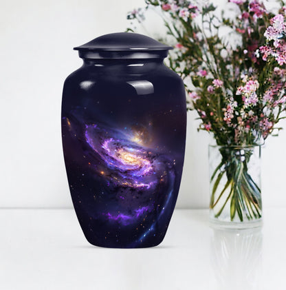 Classic 10 inch Galaxy Urn, a memorial funeral urn
