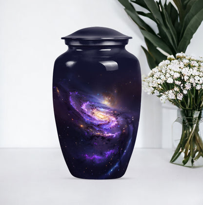 Classic 10 inch Galaxy Urn, a memorial funeral urn