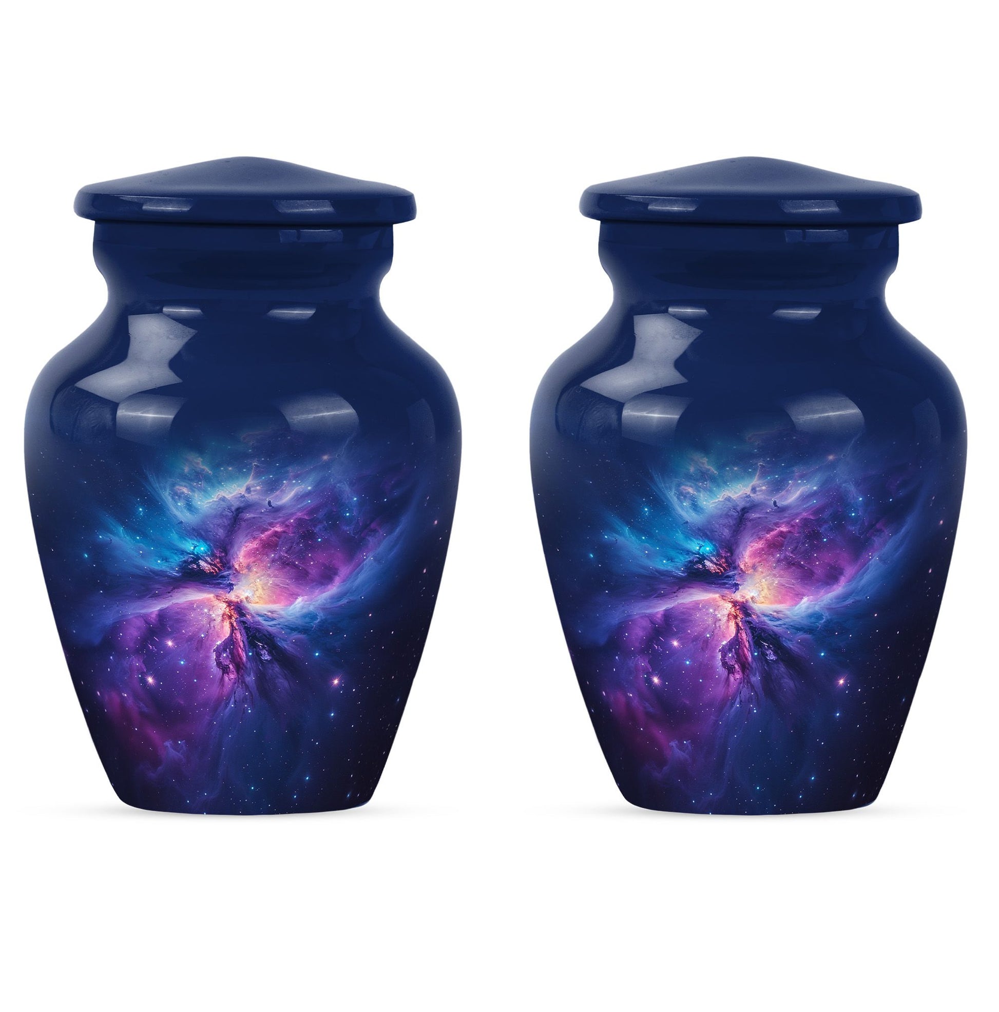 Cosmos Galaxy Urn For Male & Female - Galaxy Cremation Memorial Urn