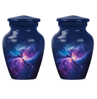 10-inch Galaxy Urn, classic cremation medium urn 
