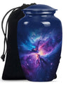 Cosmos Galaxy Urn For Male & Female - Galaxy Cremation Memorial Urn