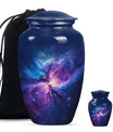 Cosmos Galaxy Urn For Male & Female - Galaxy Cremation Memorial Urn