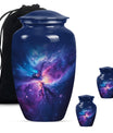 10-inch Galaxy Urn, classic cremation medium urn 
