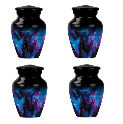 Personalized Galaxy Cremation Urn for Mom - 10-inch, 200 cu in - Yatskia
