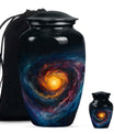 Cosmos Memorial Ashes Urn For Mom And Dad - Vast Space Urn For Funeral
