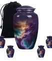 Galaxy Abstract Urn For Funeral - Abstract Space Urn For Adult Human Ashes