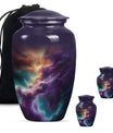 Galaxy Abstract Urn For Funeral - Abstract Space Urn For Adult Human Ashes