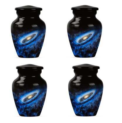 Personalized Galaxy Cremation Urn for Human Ashes - 10-inch, 200 cu in - Yatskia