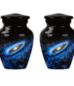 Galaxy Memorial Ashes Urn For Funeral - Artistic Galaxy Cremation Urn