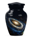 10-inch Classic Galaxy Urn, an abstract cremation large urn.
