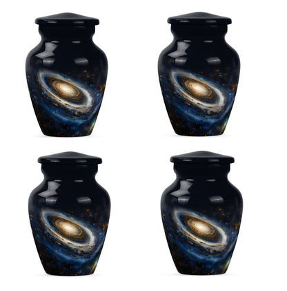 10-inch Classic Galaxy Urn, an abstract cremation large urn.