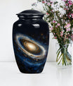 10-inch Classic Galaxy Urn, an abstract cremation large urn.