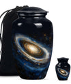 10-inch Classic Galaxy Urn, an abstract cremation large urn.