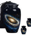 10-inch Classic Galaxy Urn, an abstract cremation large urn.