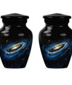 Milky Way Galaxy Funeral Urns For Ashes - Outer Space Memorial Urn