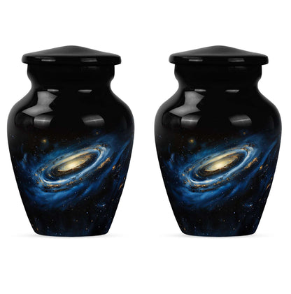 Milky Way Galaxy Funeral Urns For Ashes - Outer Space Memorial Urn
