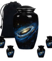 Milky Way Galaxy Funeral Urns For Ashes - Outer Space Memorial Urn