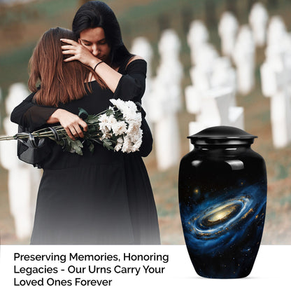 10 inch Galaxy Urn for adult ashes.