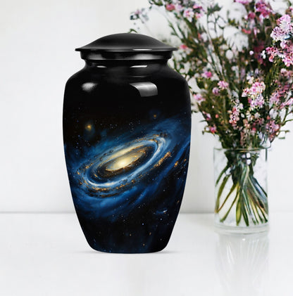 10 inch Galaxy Urn for adult ashes.