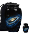 10 inch Galaxy Urn for adult ashes.