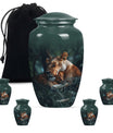  Lion classic urn crafted from  for commemorative ashes