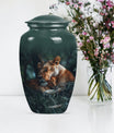  Lion classic urn crafted from  for commemorative ashes