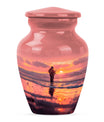 Fishing Urn, a memorial cremation urn for women
