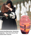 Fishing Urn, a memorial cremation urn for women