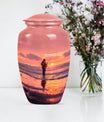 Fishing Urn, a memorial cremation urn for women