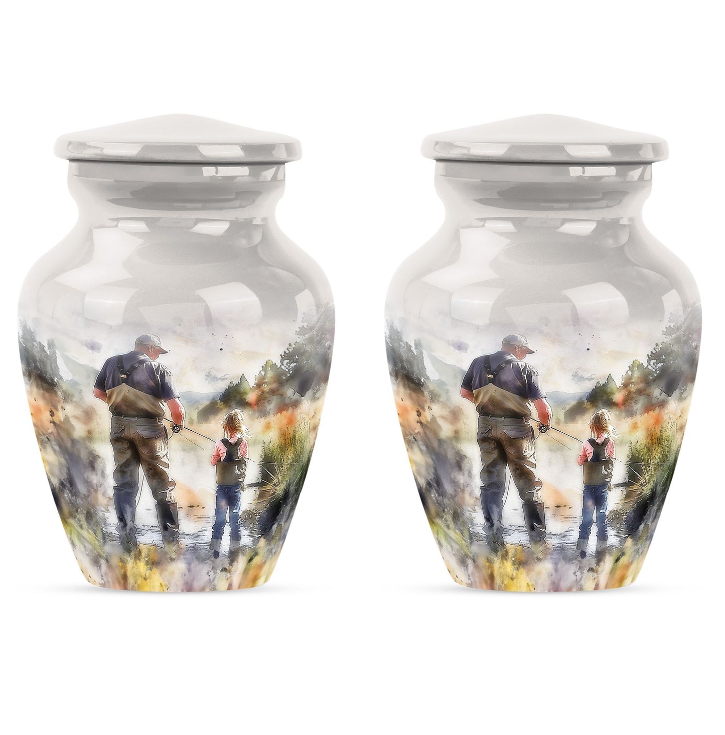 Classic 10-inch Fishing Urn