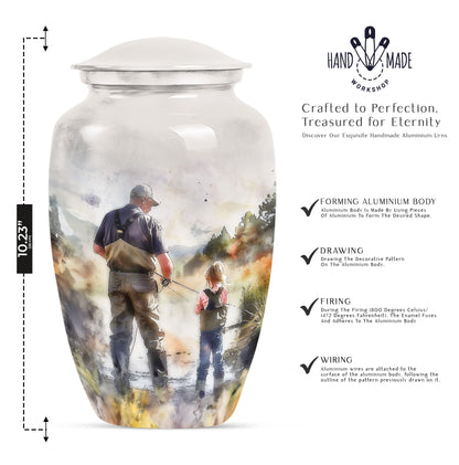 Classic 10-inch Fishing Urn