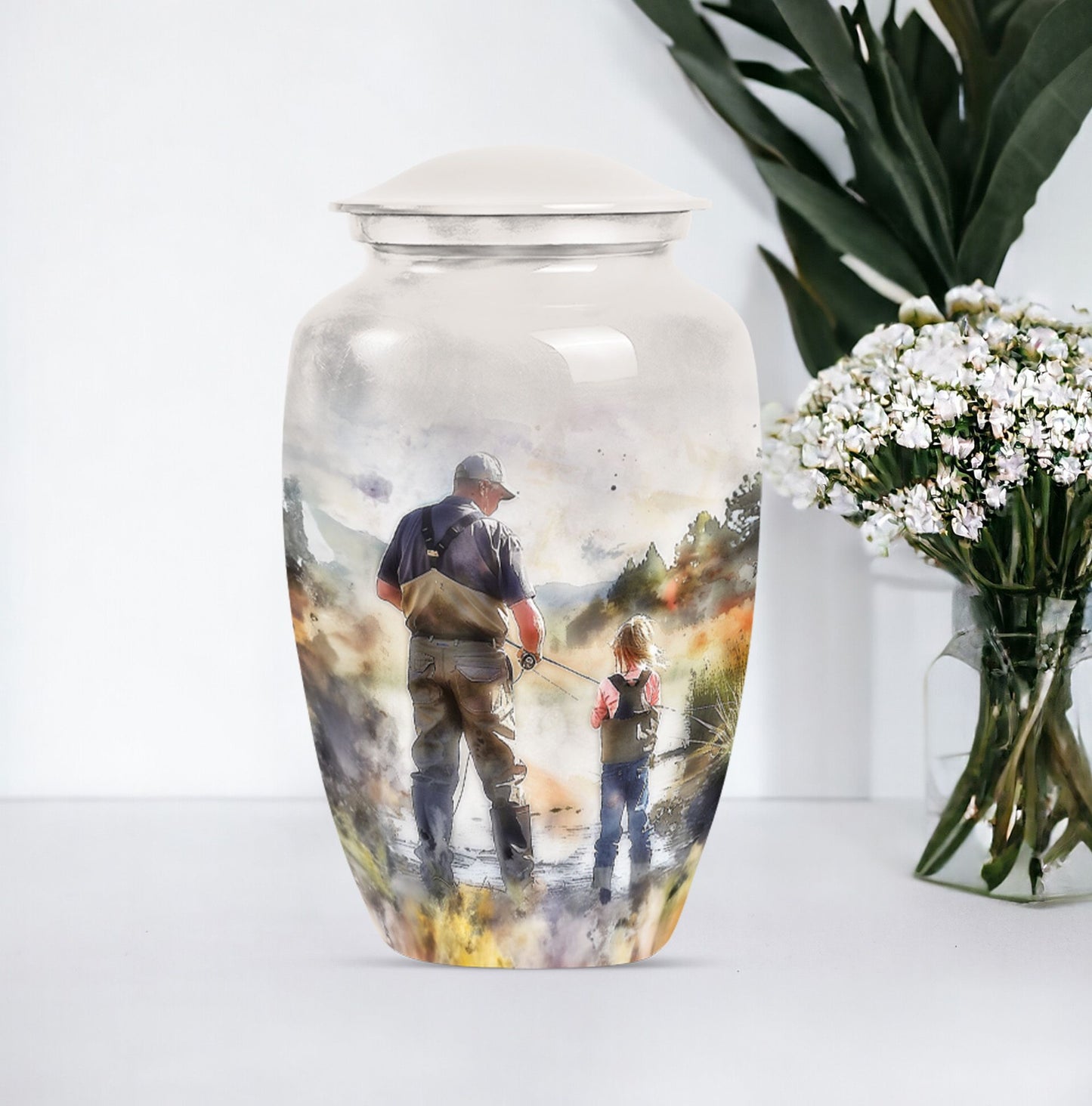 Classic 10-inch Fishing Urn