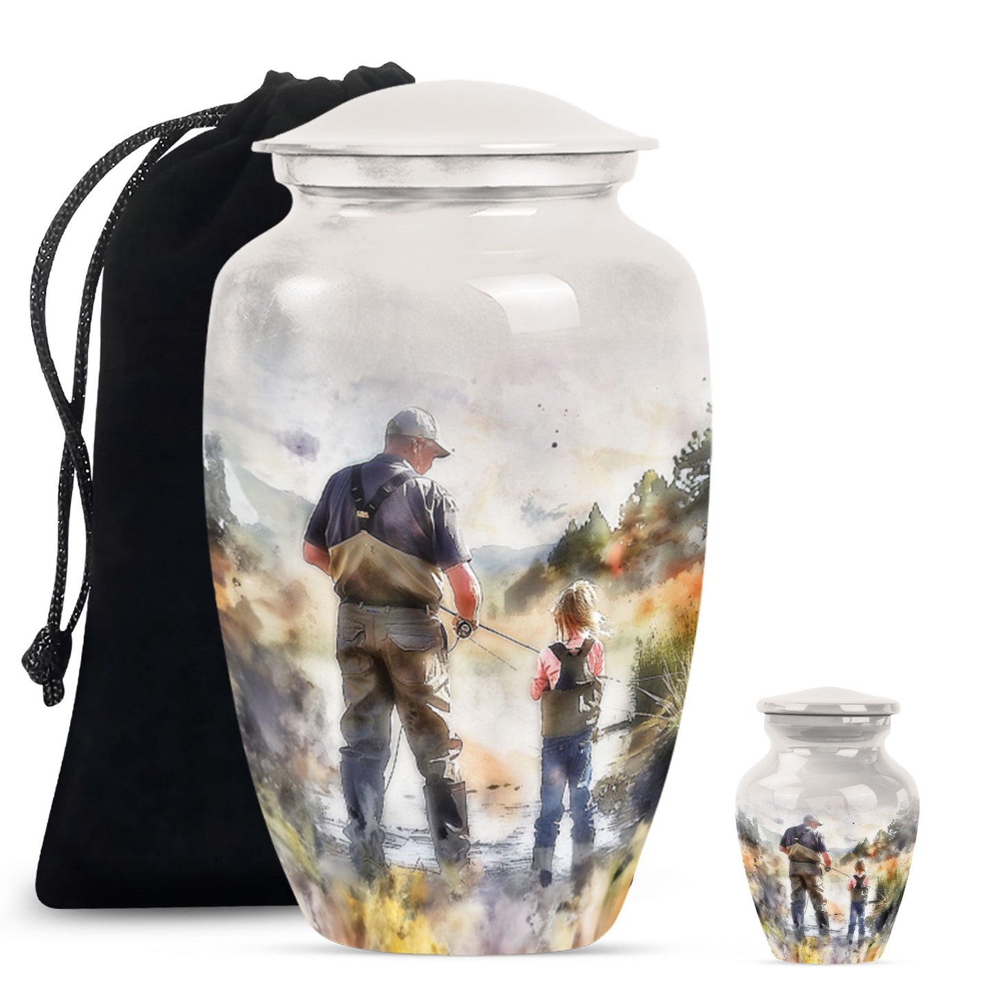 Classic 10-inch Fishing Urn
