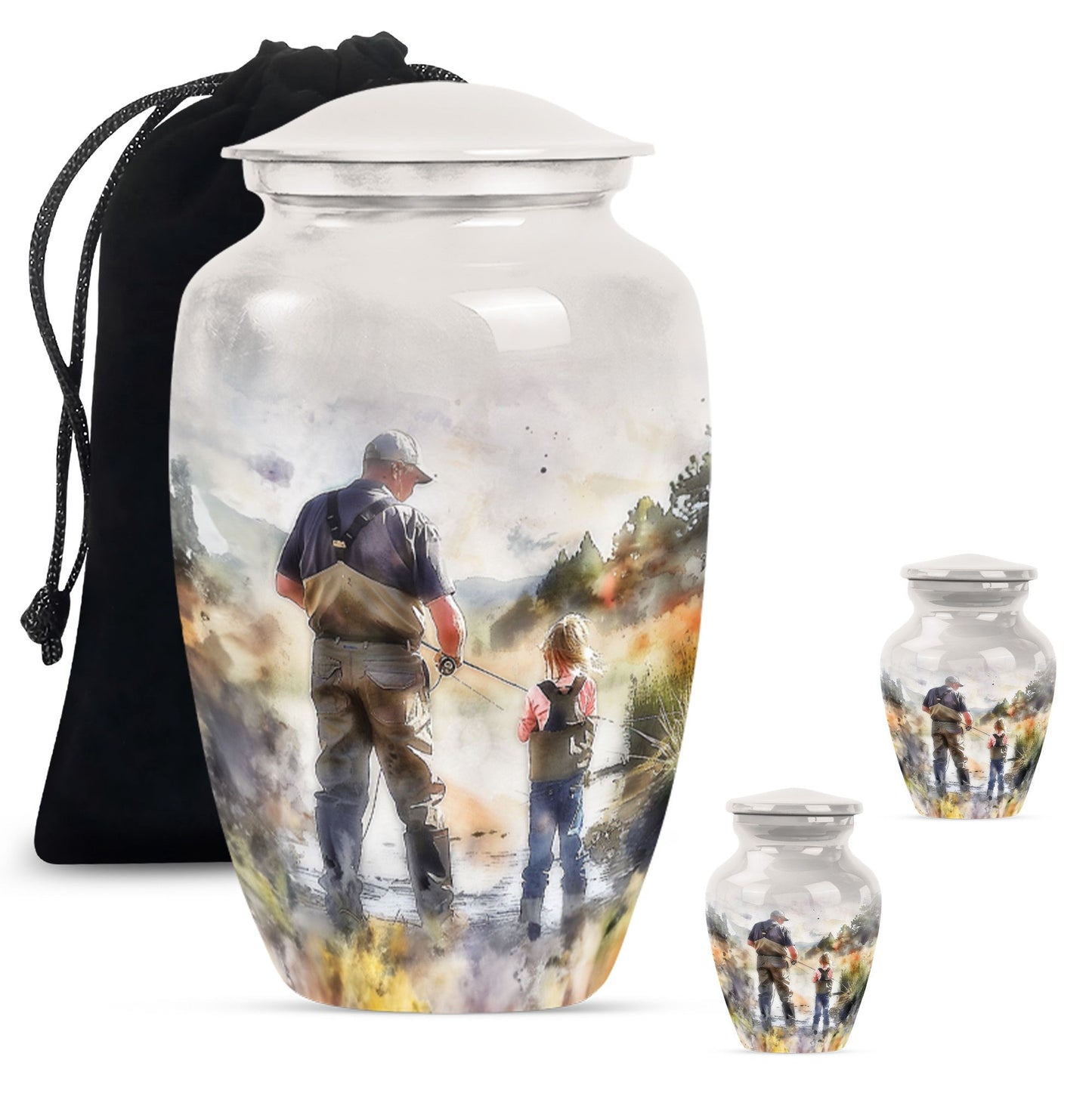 Classic 10-inch Fishing Urn