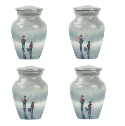 Personalized Fish Cremation Urn for Pet Ashes - 10-inch, 200 cu in - Yatskia
