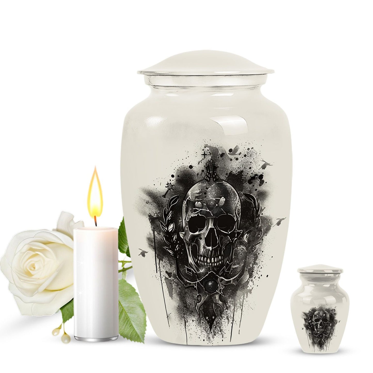 Catholic Urn for cremation ashes