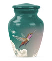 10-inch classic humming bird urn, memorial urn for men, 