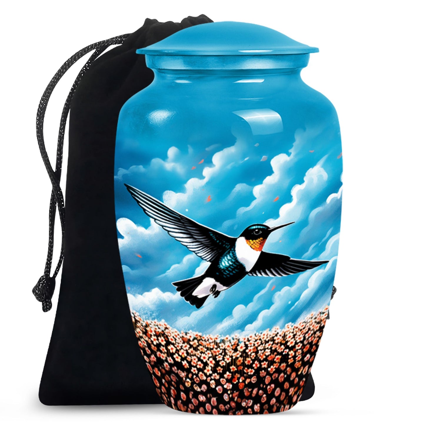 humming bird urn for male cremation