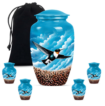 humming bird urn for male cremation