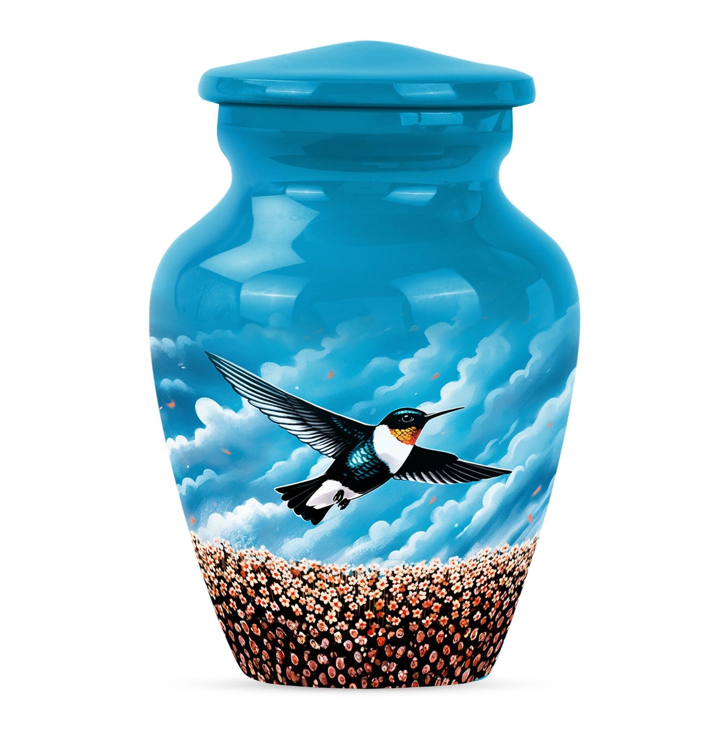 humming bird urn for male cremation