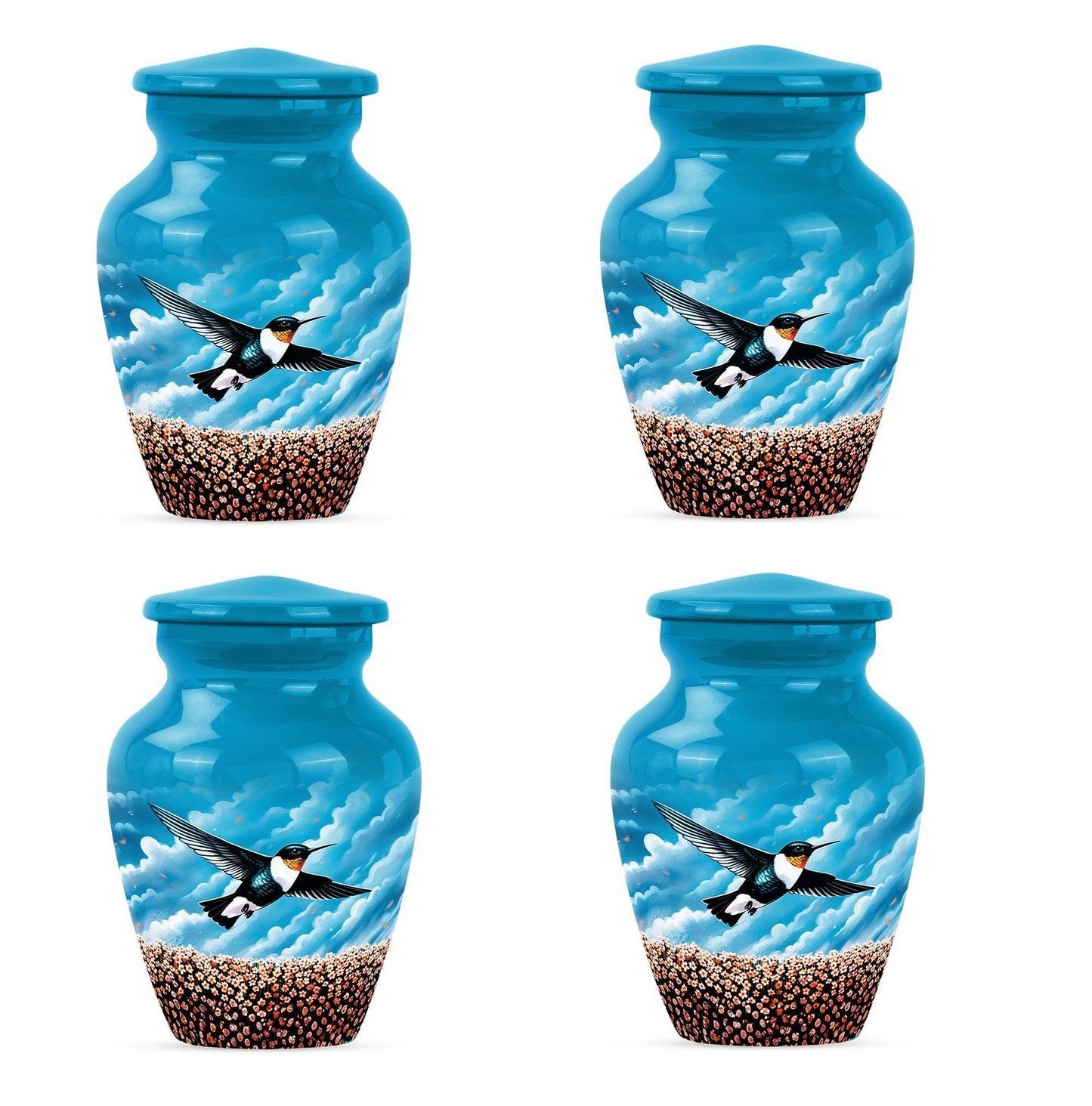humming bird urn for male cremation