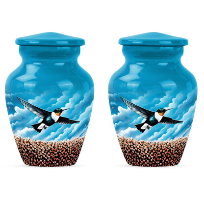 humming bird urn for male cremation