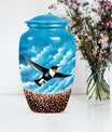 humming bird urn for male cremation