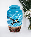 humming bird urn for male cremation