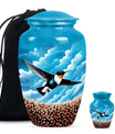 humming bird urn for male cremation