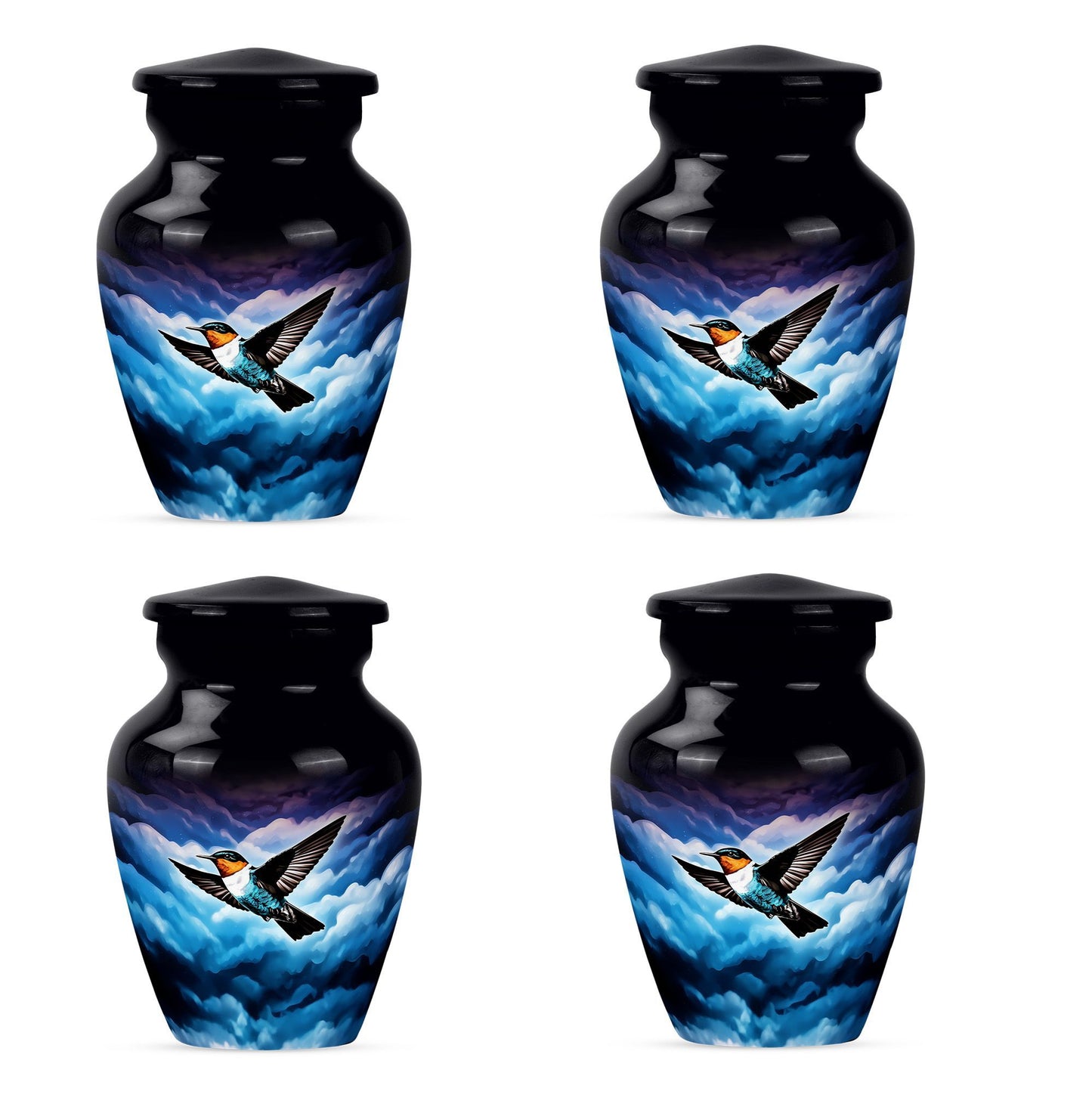 humming bird urn for women ashes.