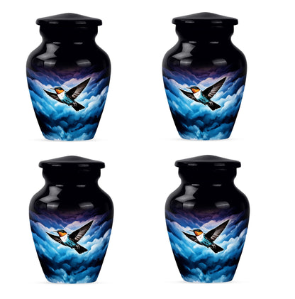 humming bird urn for women ashes.