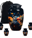 large Toucans Urn, classic design funeral urns for mom.