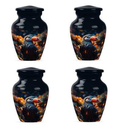 large Toucans Urn, classic design funeral urns for mom.